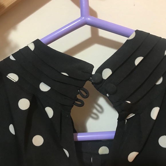 Polka dot blouse - Picture 4 of 6